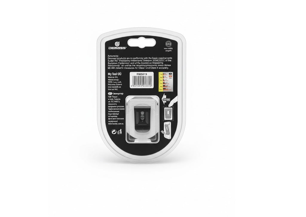 Demass Compress Measuring Tape 5m – 19mm Blade, Class I Accuracy