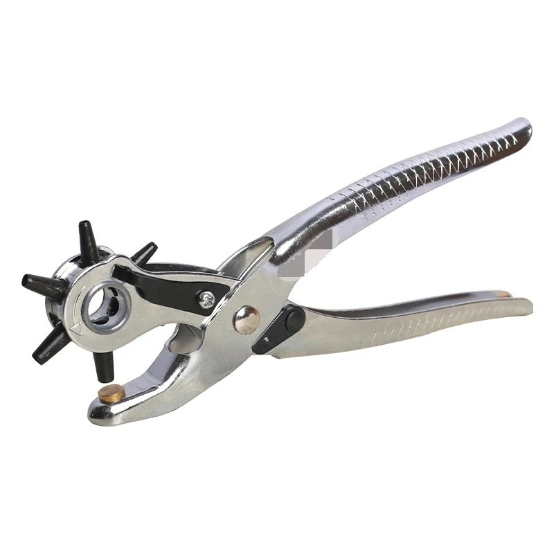 Conan Leather Hole Punch – Adjustable 2.5mm to 5mm Rotary Punch Tool for Leather, Belts, and Craft