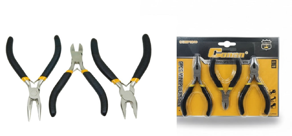 Conan 3-Piece Mini Pliers Set
