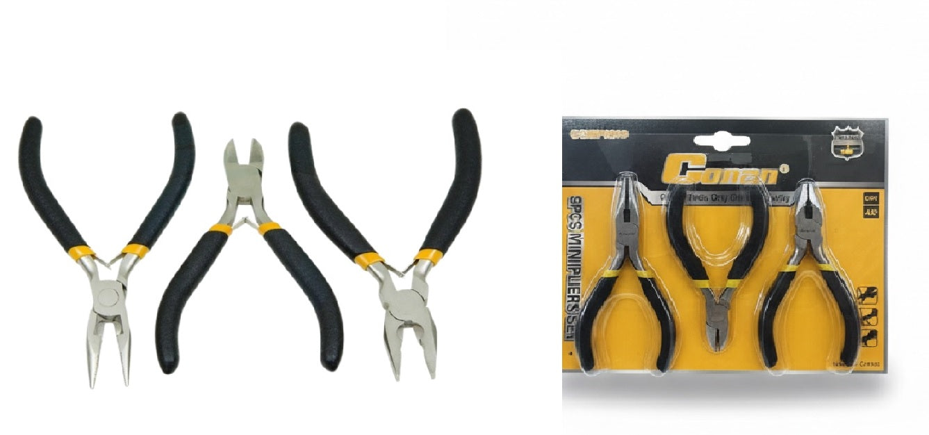 Conan 3-Piece Mini Pliers Set