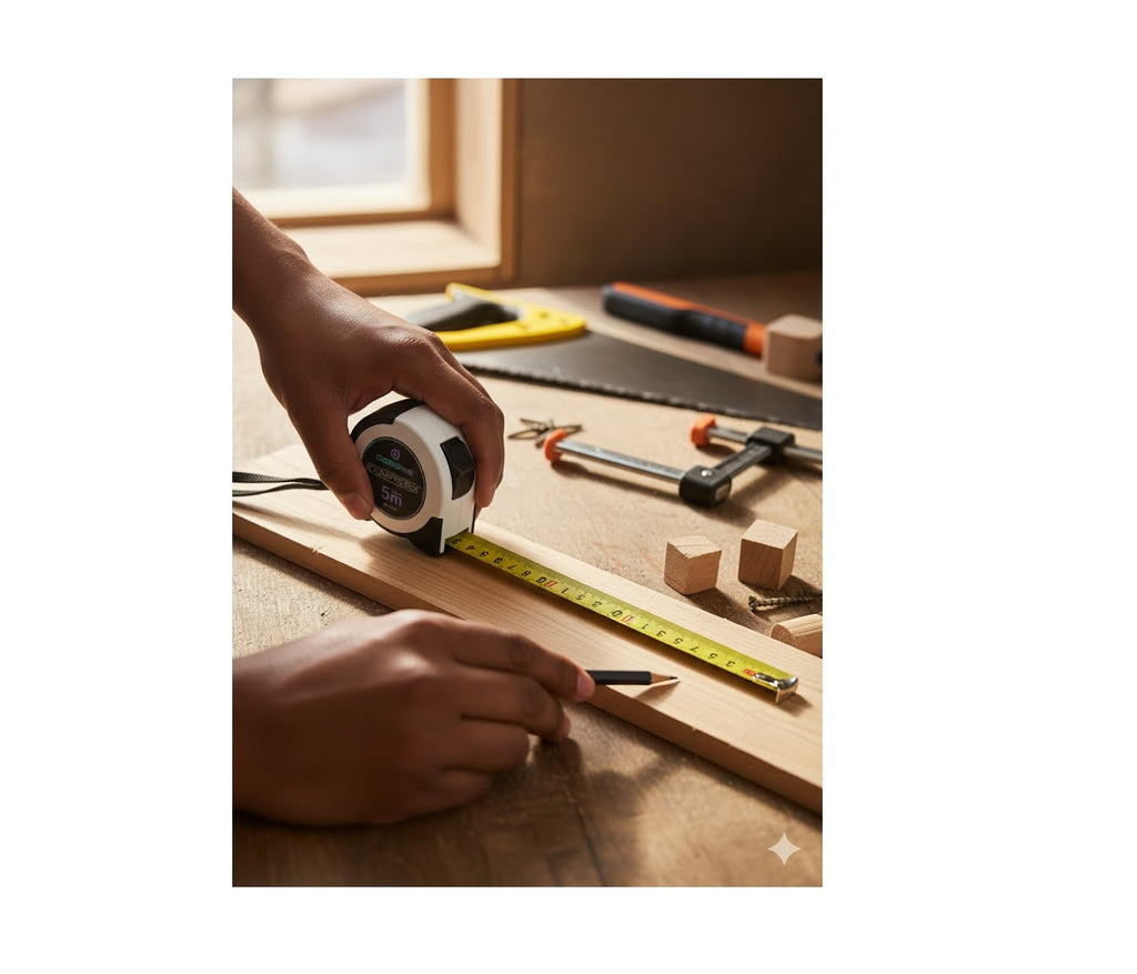 Demass Compress Measuring Tape 5m – 19mm Blade, Class I Accuracy