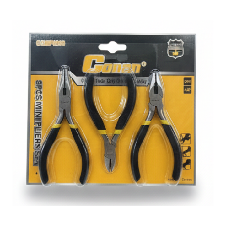 Conan 3-Piece Mini Pliers Set