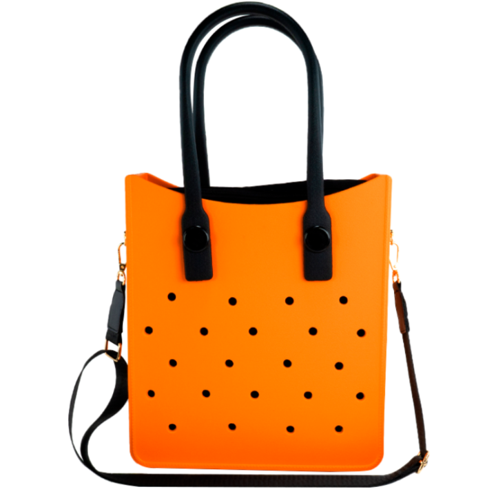 Zaizai EVA Croc Tote Bag with Adjustable Strap