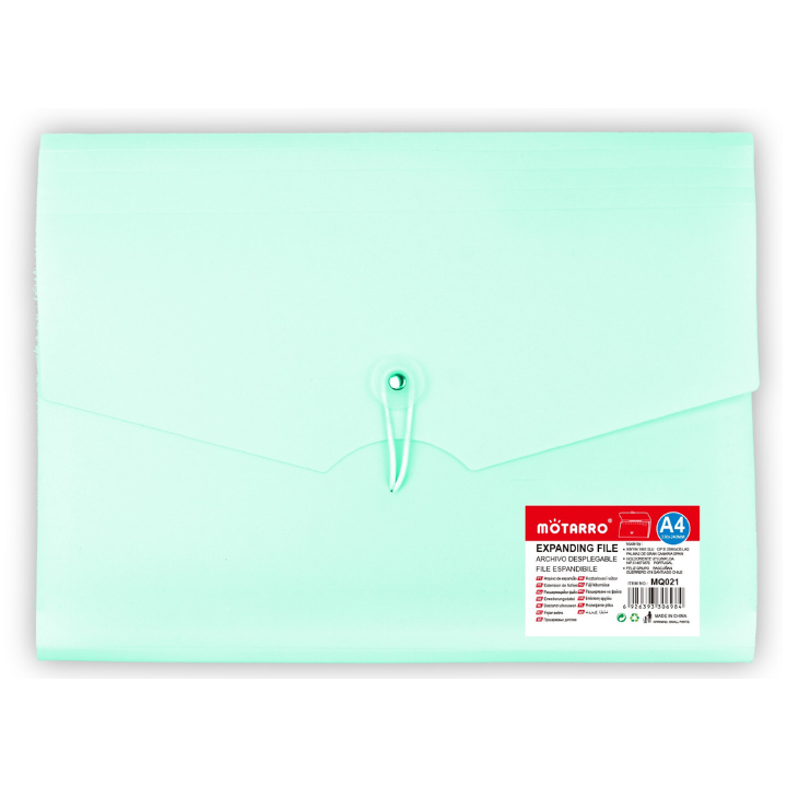 Motarro A4 Expanding File Folder – Document Organiser (330 × 240 mm)
