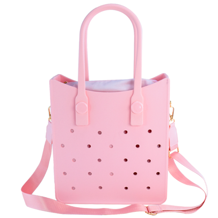 Zaizai EVA Croc Tote Bag with Adjustable Strap