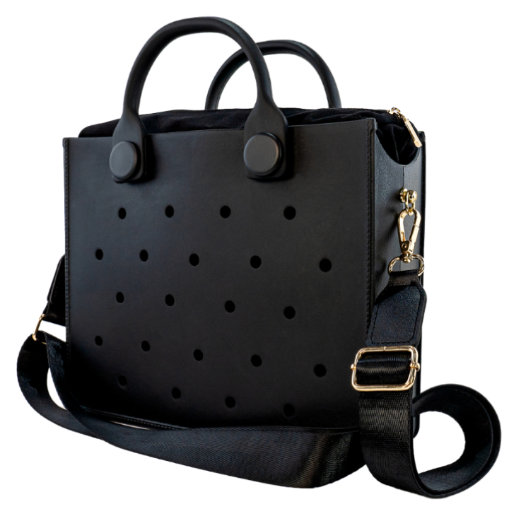 EVA Croc Bag with Shoulder Strap - Lightweight Tote Handbag