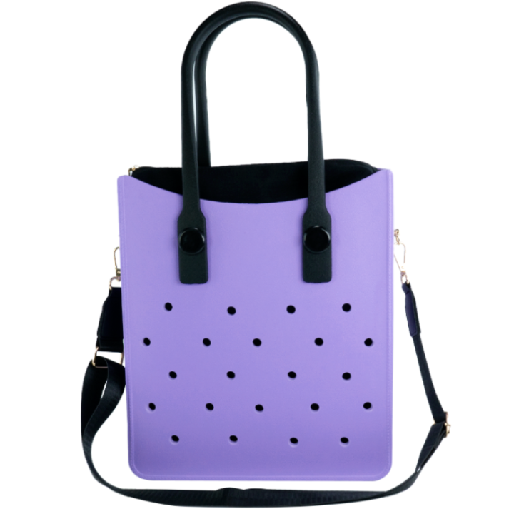Zaizai EVA Croc Tote Bag with Adjustable Strap