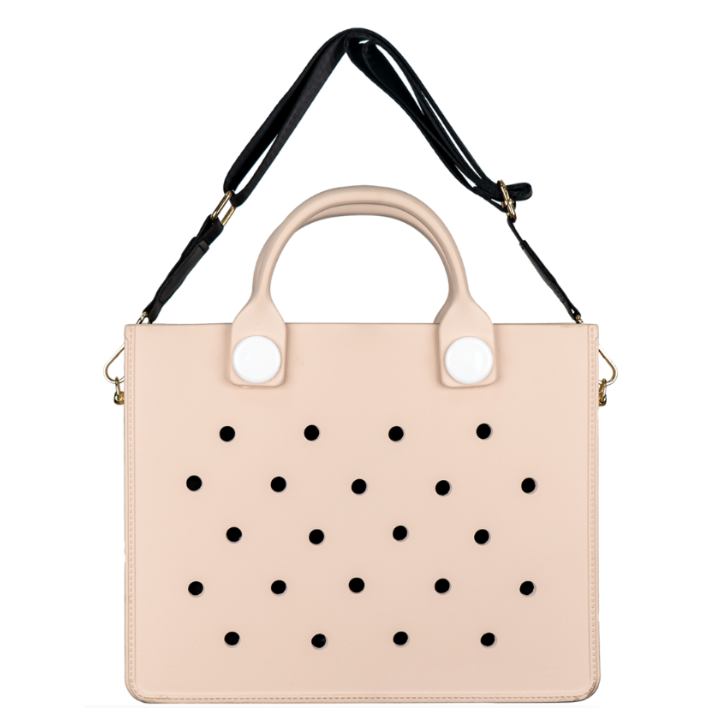 EVA Croc Bag with Shoulder Strap - Lightweight Tote Handbag