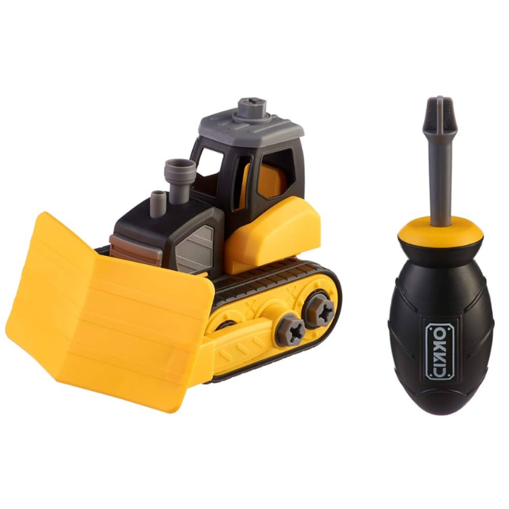 Okkid DIY Snow Plow Toy for Kids - Multi-Color, Interactive Play