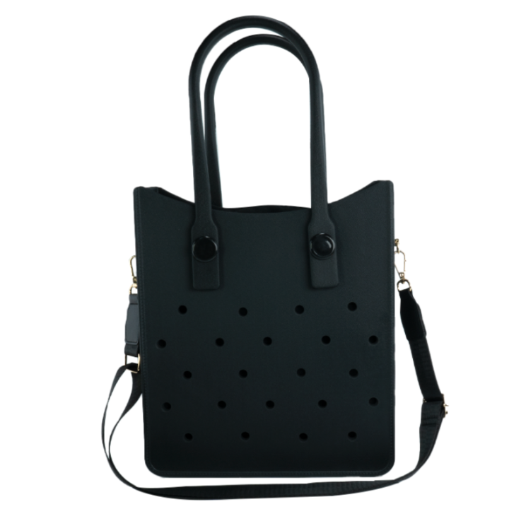 Zaizai EVA Croc Tote Bag with Adjustable Strap