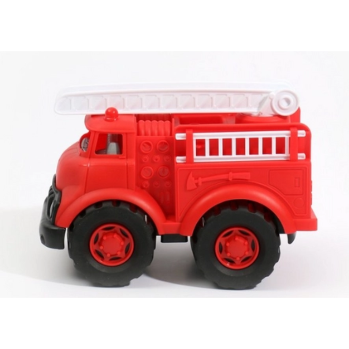 Fire Engine Bricks Truck for Kids - Rescue Vehicle Toy