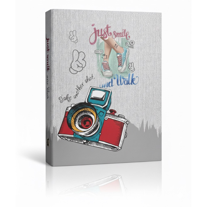 Vibrant Student Folder - Trendy Multi-Colour File for School & College