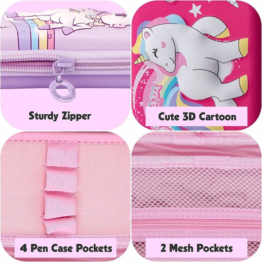 Unicorn Pencil Case - Magical School Accessory
