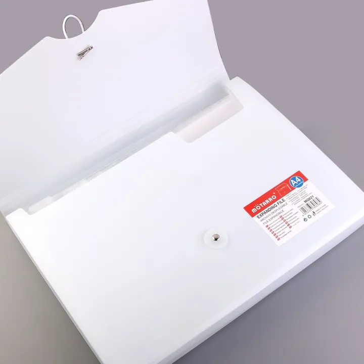 Motarro A4 Expanding File Folder – Document Organiser (330 × 240 mm)