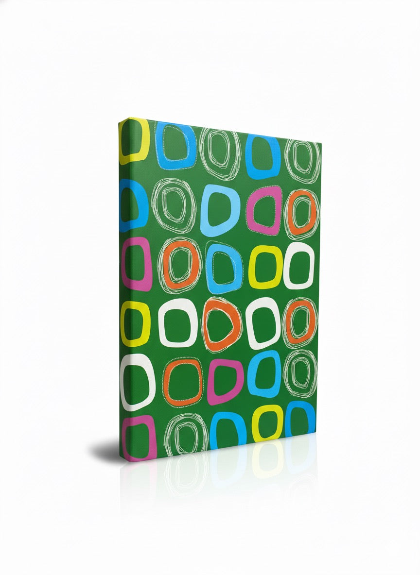 Vibrant Student Folder - Trendy Multi-Colour File for School & College