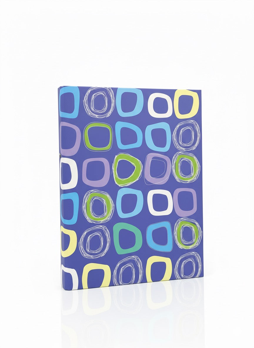 Vibrant Student Folder - Trendy Multi-Colour File for School & College