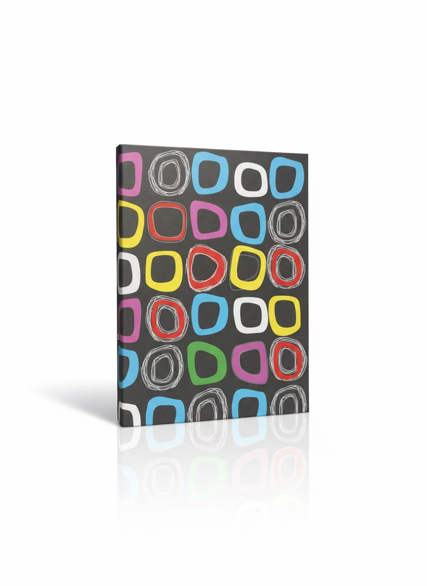 Vibrant Student Folder - Trendy Multi-Colour File for School & College
