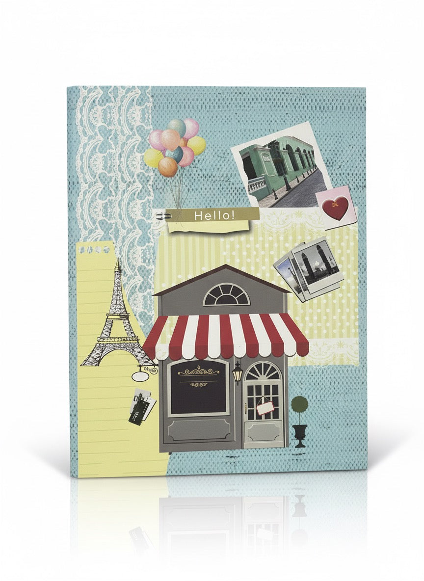 Vibrant Student Folder - Trendy Multi-Colour File for School & College