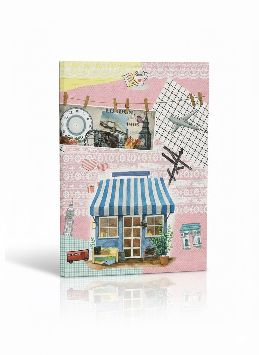 Vibrant Student Folder - Trendy Multi-Colour File for School & College