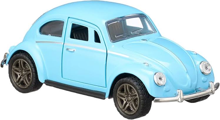 Model World Classic Beetle Die-Cast Car 1:32 Scale Vintage Collectible Toy