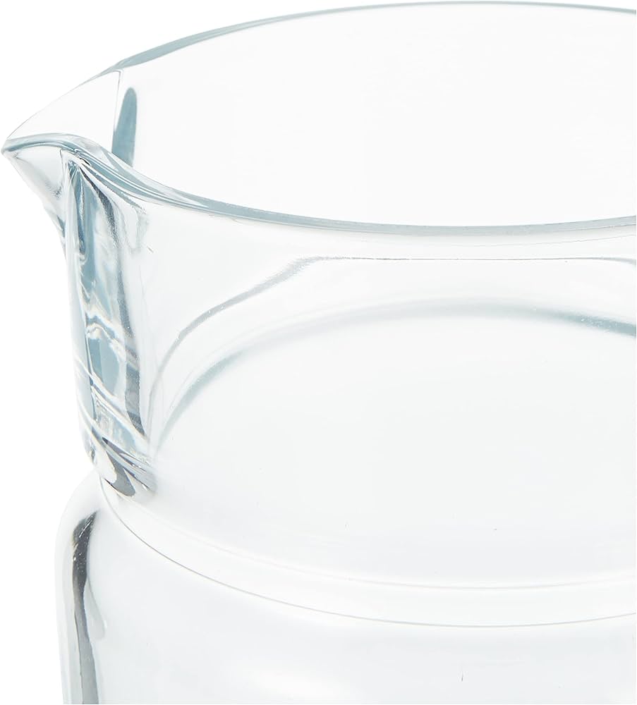 Pasabahce 1.5L Clear Jug - Durable, Easy-Pour Water Jug for Home & Kitchen Use