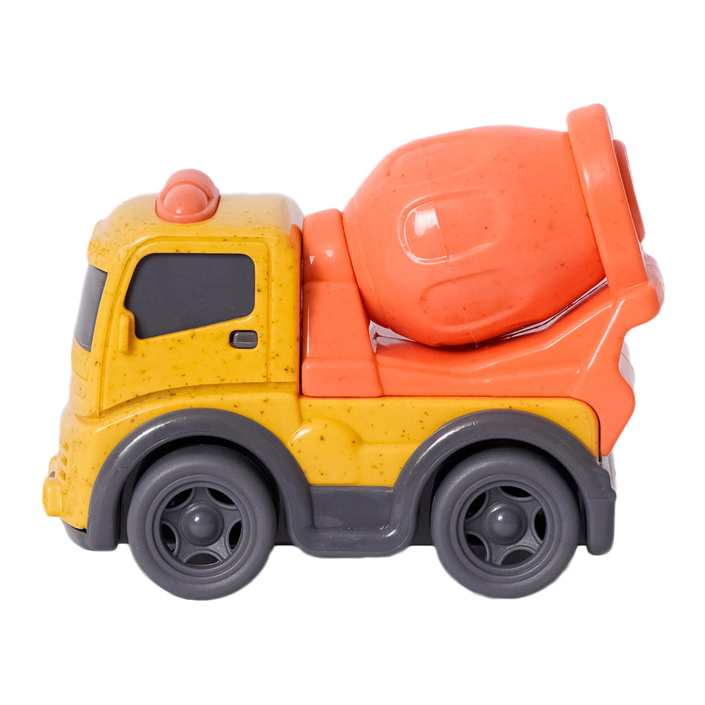 Construction Vehicle Toy Set – Dump Truck with Crane & Sand Mixer (Eco-Friendly Materials)