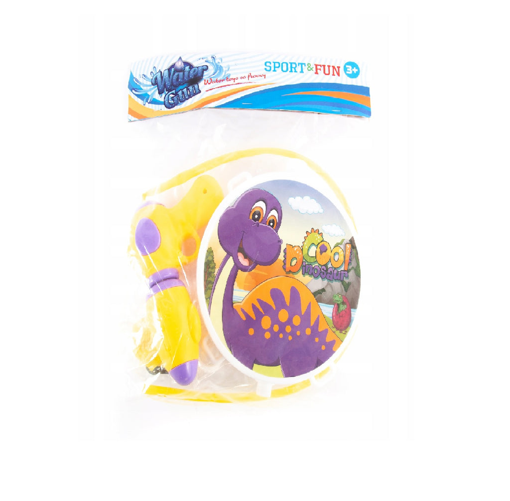 Dino Backpack Water Gun Blaster - High-Capacity Outdoor Summer Fun Toy