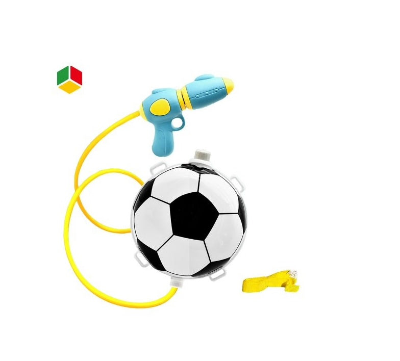 Backpack Soccer Ball Water Gun Blaster - High Capacity Outdoor Summer Fun