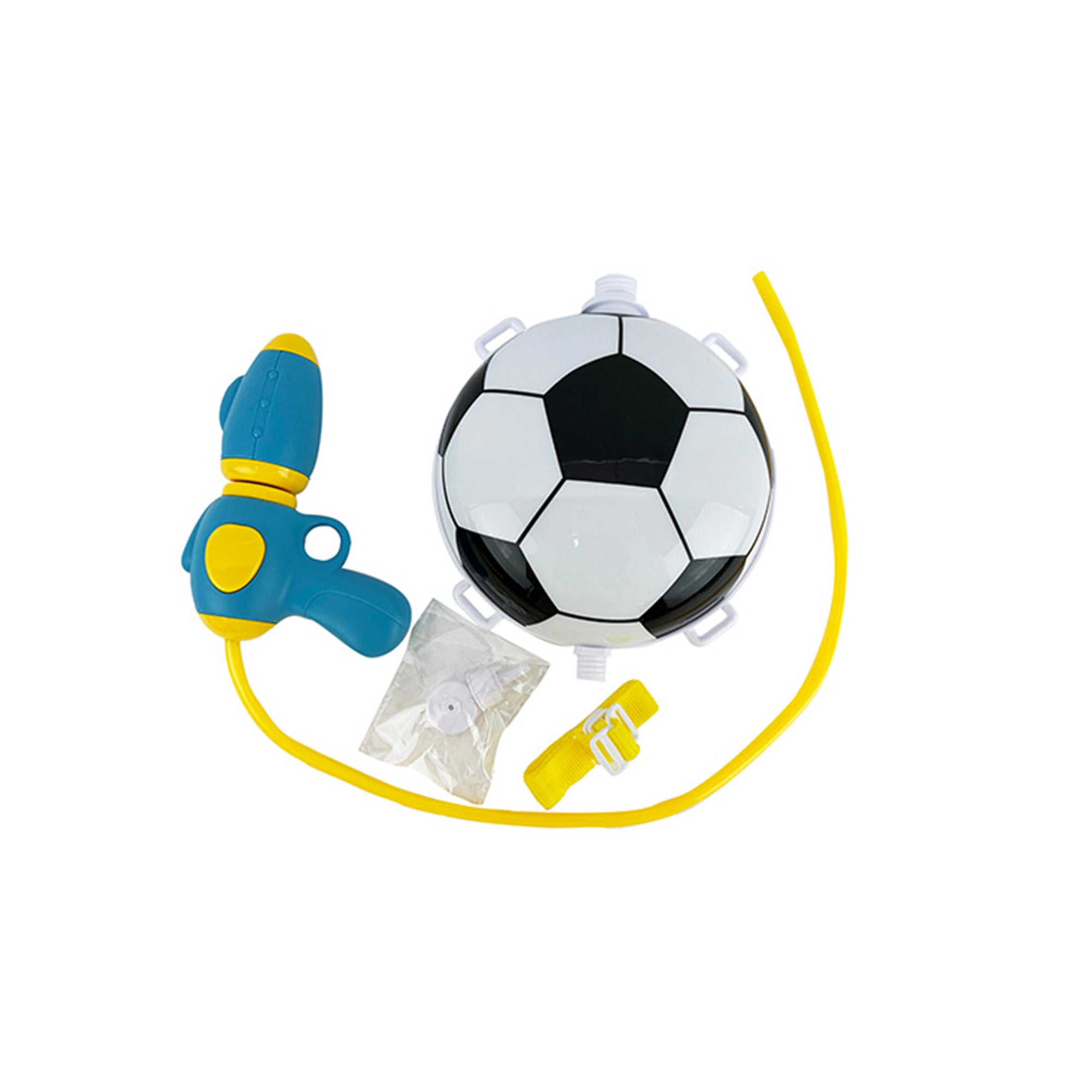 Backpack Soccer Ball Water Gun Blaster - High Capacity Outdoor Summer Fun