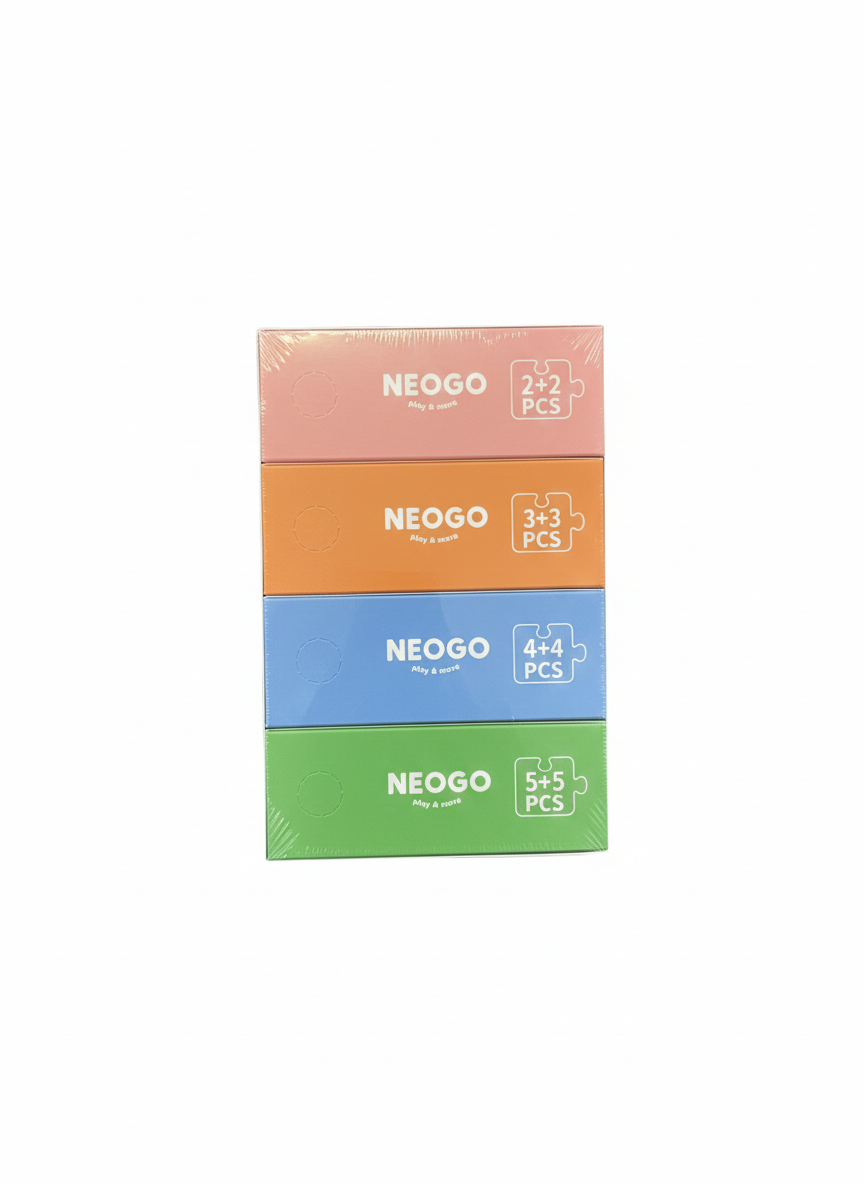 Neogo My Baby Animals 4-in-1 Puzzle Set