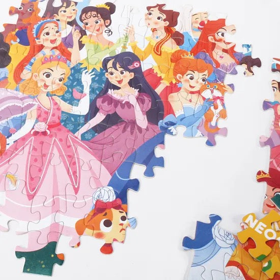 Neogo Princess Party 200-Piece Puzzle for Kids Fun Educational Toy Gift