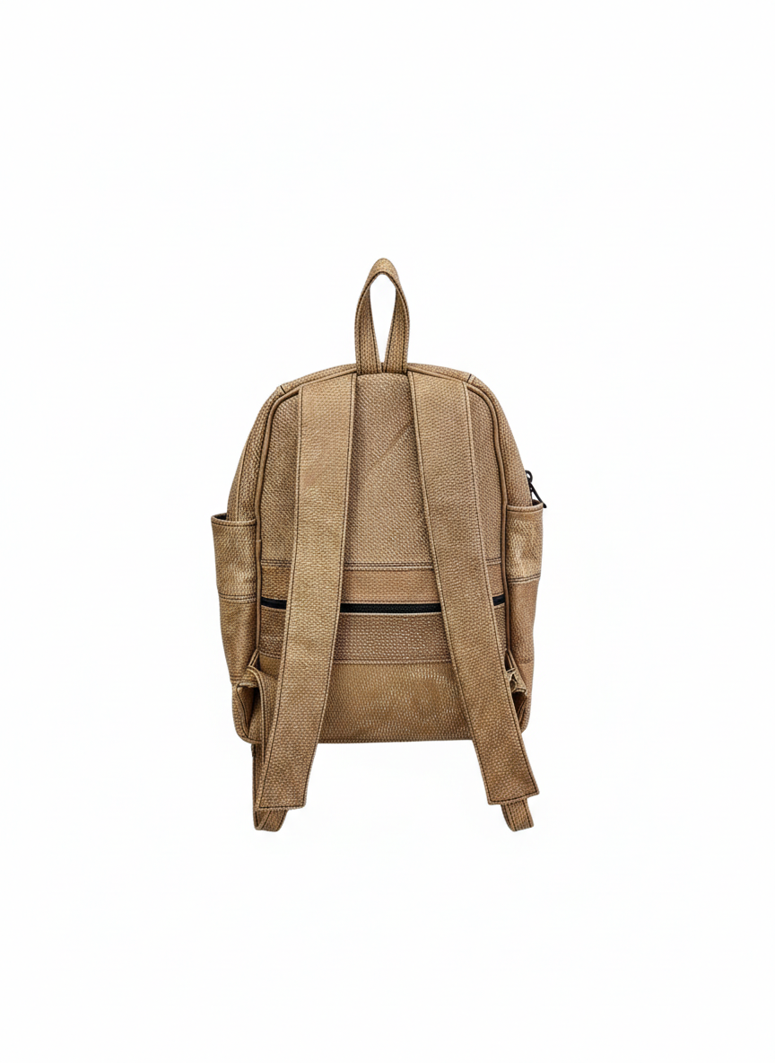 ZUVA Premium Brown Leather Backpack for Men & Women - Durable Travel & Work Bag