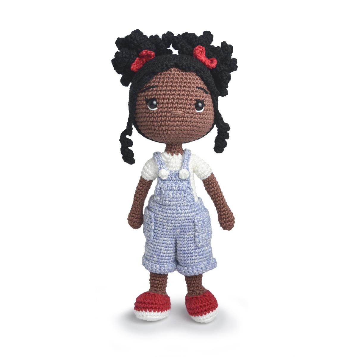 Circulo Amigurumi Kit – Sophie Crochet Doll DIY Set with Cotton Yarn & Safety Eyes
