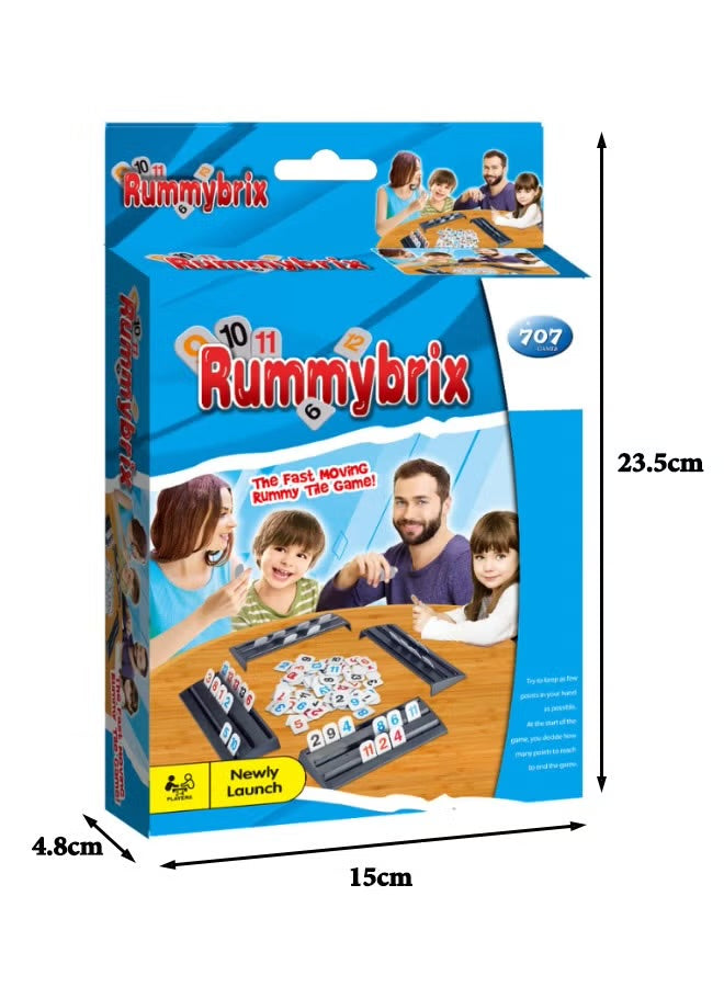 RummyBrix Board Game - Build, Match and Win!