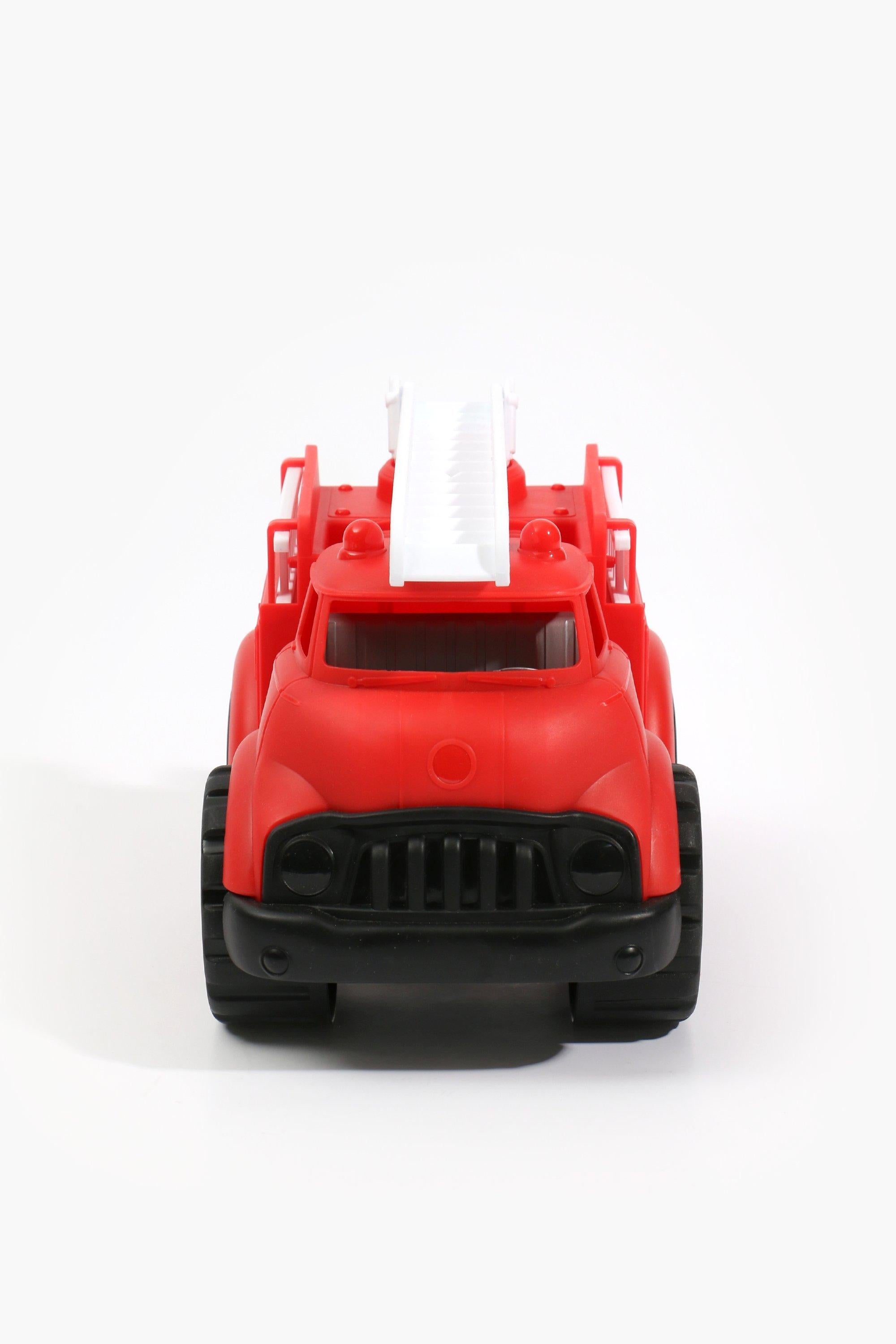 Fire Engine Bricks Truck for Kids - Rescue Vehicle Toy
