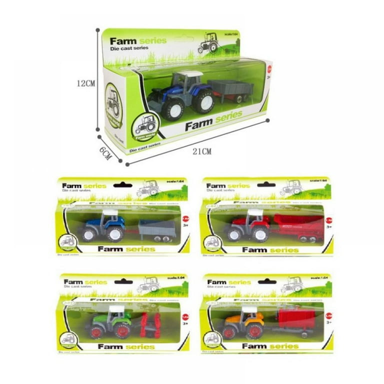 Farm Series Die-Cast - Tractor and Trailer