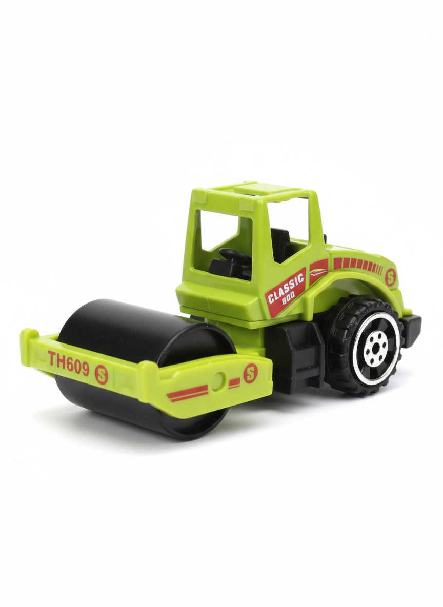 Die-Cast Green Engineering Vehicle Set - 3-Piece Construction Series