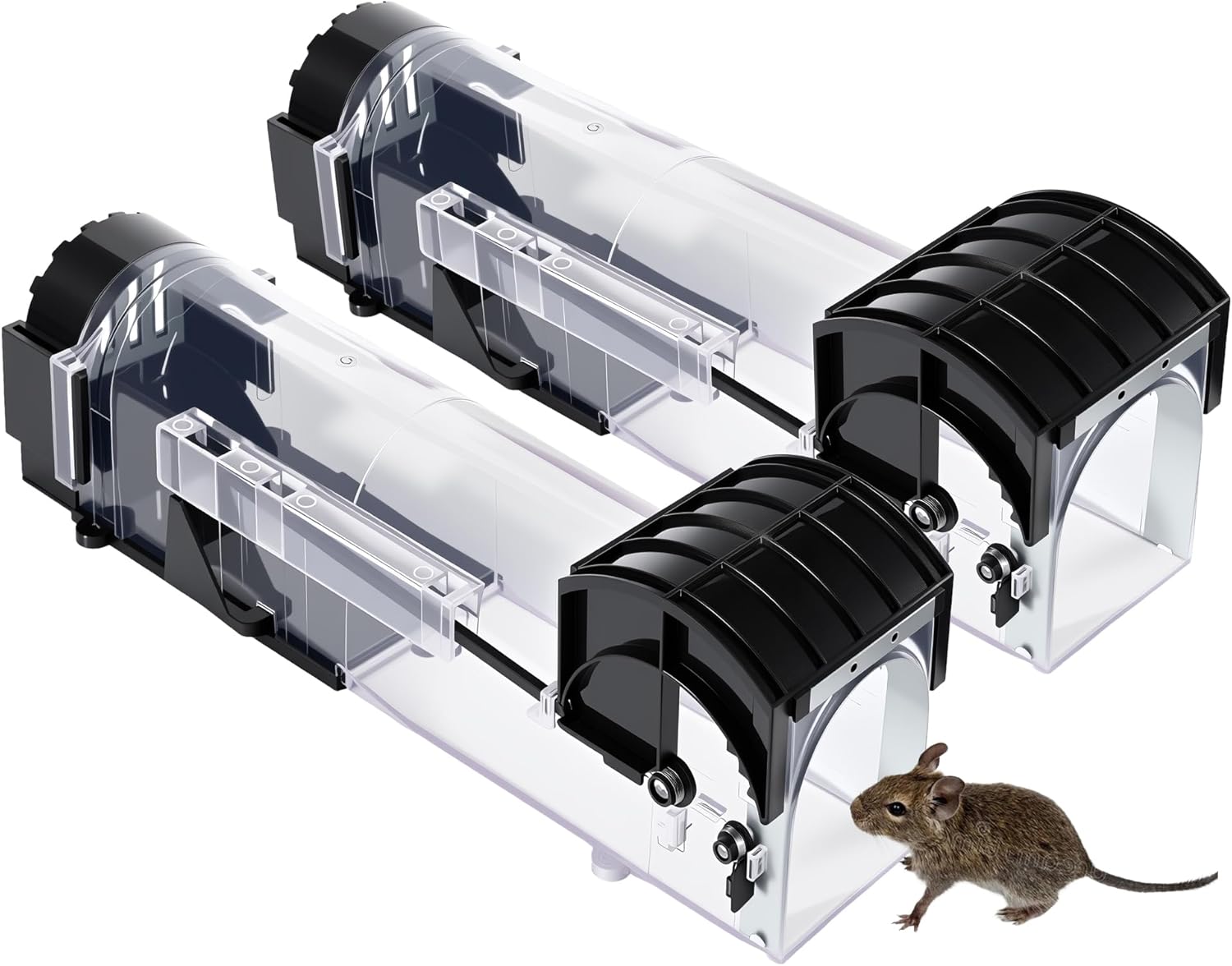 Large Mouse Bed & Breakfast Humane Catch & Release Trap 2 Pack Reusable
