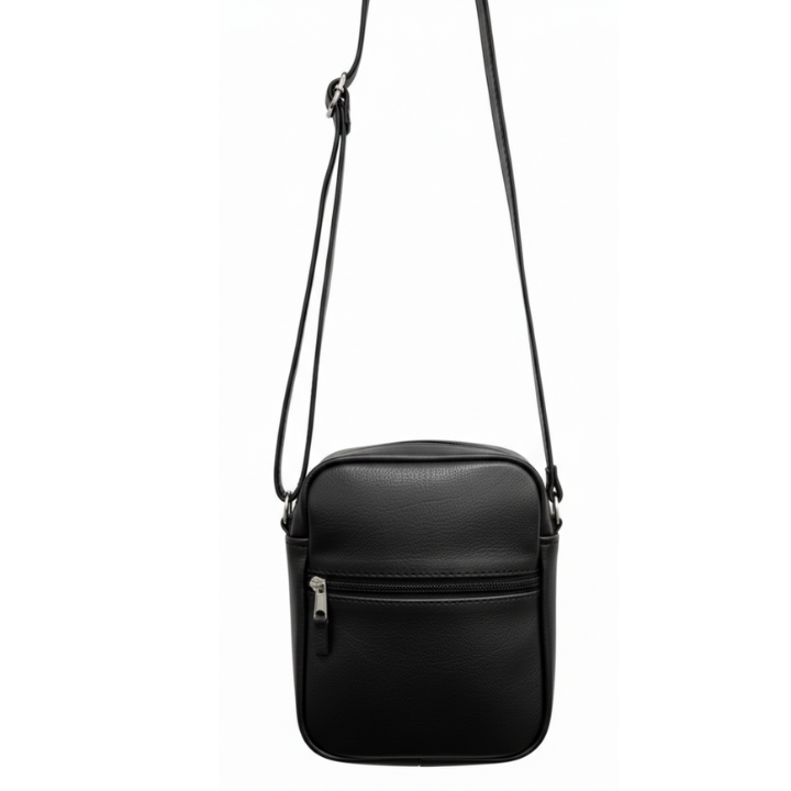 ZUVA Genuine Leather Sling Bag for Men and Women | Compact Crossbody Bag