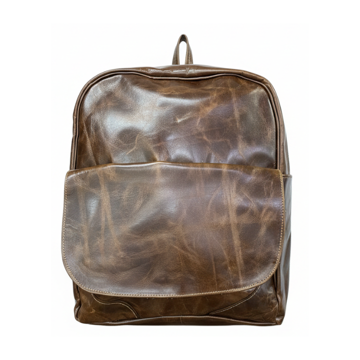 ZUVA Brown Backpack | Ideal for Moms & Dads | Diaper Bag, Travel & Everyday Use | Satchel