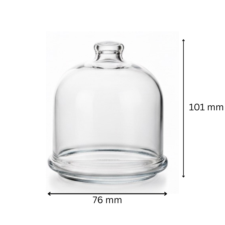 Pasabahce Clear Glass Jam Jar 90mm with Lid - Storage, Preserving & Gifting Jar