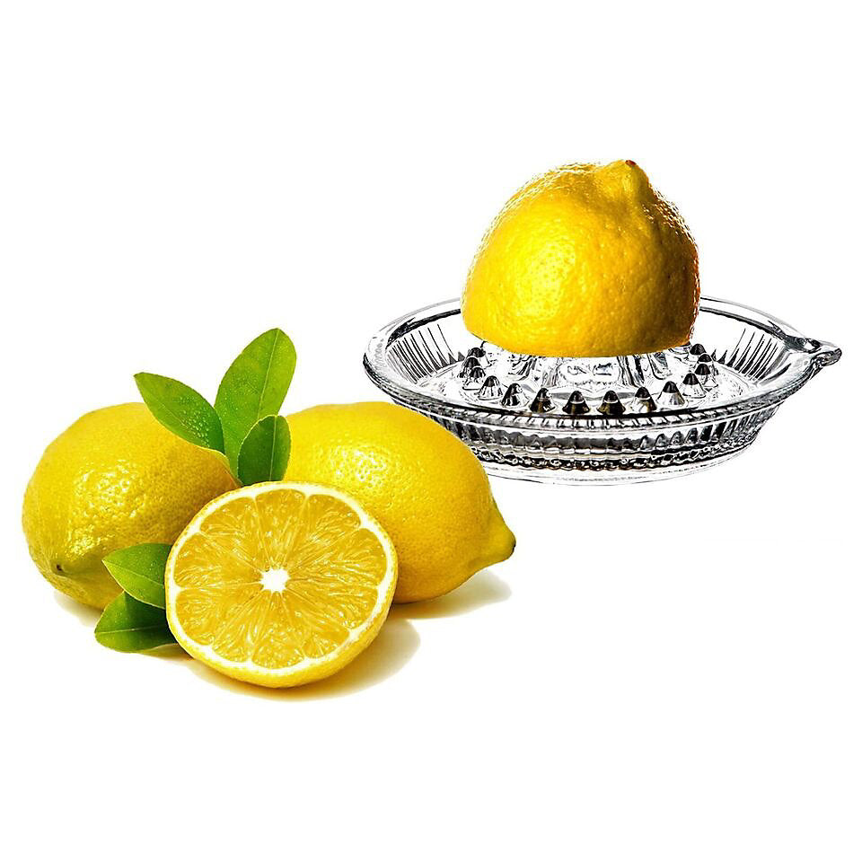 Paşabahçe Glass Lemon Squeezer – 15cm Citrus Juicer